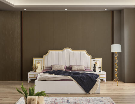DZN - Floransa Bedroom Set with 6 Doors Wardrobe (1)